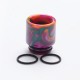 Authentic Reewape AS116 810 Drip Tip for SMOK TFV8 / TFV12 Tank / Kennedy / Battle / CSMNT Cosmonaut /Reload RDA - Purple, Resin