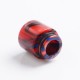 Authentic Reewape AS116 810 Drip Tip for SMOK TFV8 / TFV12 Tank / Kennedy / Battle / CSMNT Cosmonaut / Reload RDA - Red, Resin