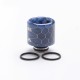 Authentic Reewape AS272 Changeable 810-510 Drip Tip w/ Anti Spit SS Mesh Sheet for RDA / SMOK TFV8 - Blue, Resin, 18mm