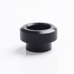 Authentic Reewape AS274 Replacement 810 Drip Tip for 528 Goon / Reload / Battle RDA - Black, Resin, 11mm