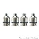 Authentic OneVape Mace TM Replacement DTL Triple Mesh Coil Head for Mace Pod Kit /Cartridge - Silver, 0.2ohm (Best: 70W) (4 PCS)