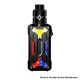 Authentic Rincoe Mechman Nano 90W Box Mod w/ Metis RDA Kit - Philippines Flag, PC + Leather + SS + Aluminum, 1 x 18650