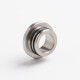 Authentic Reewape AS282 Replacement 810-510 Drip Tip Conversion Adapter - Silver, Stainless Steel
