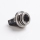 Authentic Reewape AS281TS 810 Replacement Drip Tip for SMOK TFV8 / TFV12 Tank / Kennedy /Battle/Reload RDA - Black, Resin, 20mm