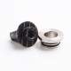 Authentic Reewape AS281TS 810 Replacement Drip Tip for SMOK TFV8 / TFV12 Tank / Kennedy /Battle/Reload RDA - Black, Resin, 20mm