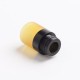 Authentic Reewape AS280 510 Replacement Drip Tip for RDA / RTA / RDTA / Sub-Ohm Tank Atomizer - Brown Black, Resin, 18mm