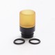 Authentic Reewape AS280 510 Replacement Drip Tip for RDA / RTA / RDTA / Sub-Ohm Tank Atomizer - Brown Black, Resin, 18mm