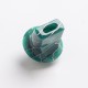 Authentic Reewape AS281S 510 Replacement Drip Tip for RDA / RTA / RDTA / Sub-Ohm Tank Atomizer - Green, Resin, 18mm