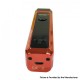 Authentic Sense Herakles 40W 1500mAh VW Pod Mod Hybrid AIO System Starter Kit - Prism Red, Zinc Alloy + PC, 6ml, 5~40W