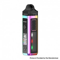 Authentic Sense Herakles 40W 1500mAh VW Pod Mod Hybrid AIO System Starter Kit - Rainbow, Zinc Alloy + PC, 6ml, 5~40W