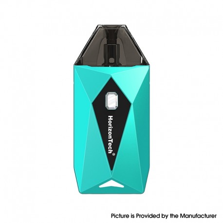 Authentic HorizonTech Adamats 930mAh Pod System Starter Kit - Vivid Blue, Metal + Plastic, 0.6ohm / 1.0ohm, 2ml / 3.5ml