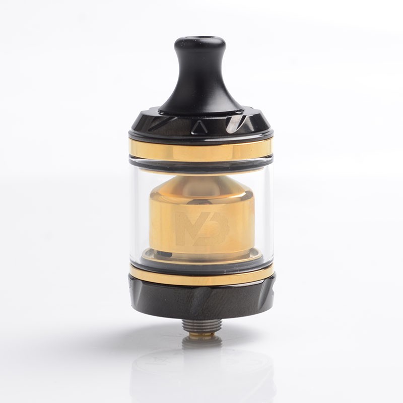 Buy Authentic Hellvape MD MTL RTA Black & Gold 24mm Tank Atomizer