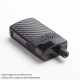 Authentic Hellvape GRIMM 30W 1200mAh VW Box Mod Pod System Starter Kit - Black, Zinc Alloy + PCTG, 3ml, 0.7ohm / 1.2ohm, 5~30W