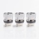 Authentic Hellvape H7-02 Replacement Single Mesh Coil Head for Fat Rabbit Sub-Ohm Tank Atomizer - Silver, 0.2ohm (3 PCS)