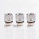 Authentic Hellvape H7-03 Replacement Quad OCC Coil Head for Fat Rabbit Sub-Ohm Tank Atomizer - Silver, 0.15ohm (3 PCS)