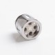 Authentic Hellvape H7-03 Replacement Quad OCC Coil Head for Fat Rabbit Sub-Ohm Tank Atomizer - Silver, 0.15ohm (3 PCS)