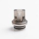 Authentic Reewape AS281T 810 Replacement Drip Tip for SMOK TFV8 / TFV12 Tank / Kennedy / Battle/Reload RDA - Grey, Resin, 20mm