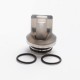 Authentic Reewape AS281T 810 Replacement Drip Tip for SMOK TFV8 / TFV12 Tank / Kennedy / Battle/Reload RDA - Grey, Resin, 20mm