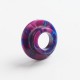 Authentic Reewape AS267 810 Replacement Drip Tip for SMOK TFV8 /TFV12 Tank/Kennedy/Battle/Reload RDA - Purple Blue, Resin, 8.5mm