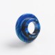 Authentic Reewape AS267 810 Replacement Drip Tip for SMOK TFV8 /TFV12 Tank/Kennedy/Battle/Reload RDA - Blue, Resin, 8.5mm