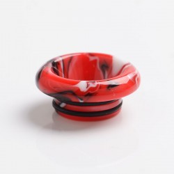 Authentic Reewape AS267 810 Replacement Drip Tip for SMOK TFV8 /TFV12 Tank/Kennedy/Battle/Reload RDA - Red Black, Resin, 8.5mm