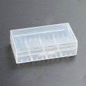 [Ships from Bonded Warehouse] Clear Battery Protected Case for 18650 / 18500 / 18350 / 16340 / CR123A - Transparent, PC