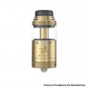 Authentic VandyVape Widowmaker RTA Rebuildable Tank Atomizer - Gold, Stainless Steel + Glass, 6ml, 25mm Diameter