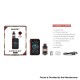 Authentic SMOKTech SMOK G-Priv 3 230W TC VW Box Mod Kit w/ TFV16 Lite Tank Atomizer - Black, 1~230W, 2 x 18650