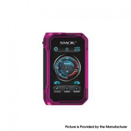 Authentic SMOKTech SMOK G-Priv 3 230W TC VW Variable Wattage Box Mod - Purple Red, 1~230W, 2 x 18650