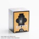 Authentic Dovpo Blotto RTA Rebuildable Tank Atomizer - Black Red, Stainless Steel + Glass, 2.0ml / 6.0ml, 26mm Diameter