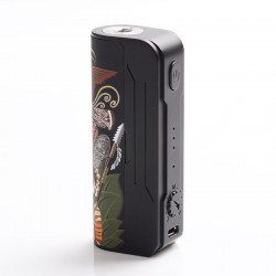 Authentic Hippovape Papua 100W VW Variable Wattage Box Mod - Black, 3~100W, 1 x 18650 / 20700 / 21700