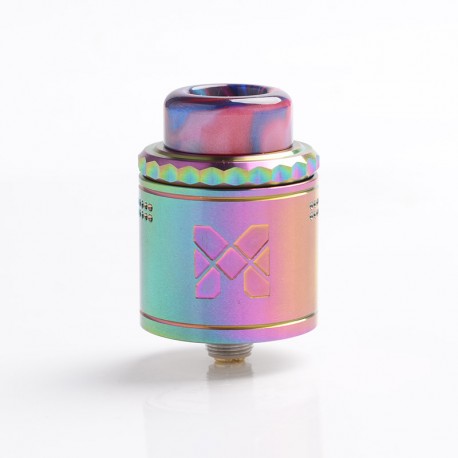 Authentic VandyVape Mesh V2 RDA Rebuildable Dripping Atomizer - Rainbow, Stainless Steel, 0.12ohm / 0.15ohm, 25mm Diameter