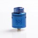 Authentic Vandy Vape Mesh V2 RDA Rebuildable Dripping Atomizer - Shiny Blue, Stainless Steel, 0.12ohm / 0.15ohm, 25mm Diameter