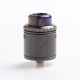 Authentic Vandy Vape Mesh V2 RDA Rebuildable Dripping Atomizer - Gun Metal, Stainless Steel, 0.12ohm / 0.15ohm, 25mm Diameter