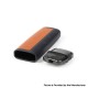 Authentic Voopoo Find 12W 420mAh Pod System Starter Kit - Orange, Aluminium Alloy + Plastic + PCTG, 1.8ml, 1.2ohm