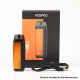 Authentic Voopoo Find 12W 420mAh Pod System Starter Kit - Orange, Aluminium Alloy + Plastic + PCTG, 1.8ml, 1.2ohm