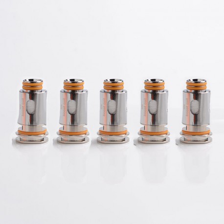 [Ships from Bonded Warehouse] Authentic GeekVape Aegis Replacement Coil for Aegis Boost Kit / Pod - Silver, 0.6ohm (5 PCS)