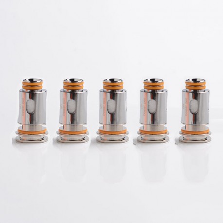 [Ships from Bonded Warehouse] Authentic GeekVape Aegis Replacement Coil for Aegis Boost Kit / Pod - Silver, 0.6ohm (5 PCS)