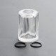 Authentic Auguse MTL RTA Replacement Top Cap Tank Tube - Transparent, PC, 4ml