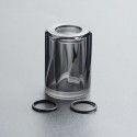 Authentic Auguse MTL RTA Replacement Top Cap Tank Tube - Grey, PC, 4ml