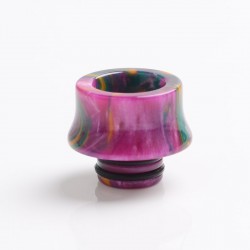 Authentic Reewape AS122 510 Drip Tip for RDA / RTA / RDTA / Sub-Ohm Tank Atomizer - Purple, Resin, 13mm