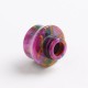 Authentic Reewape AS122 510 Drip Tip for RDA / RTA / RDTA / Sub-Ohm Tank Atomizer - Purple, Resin, 13mm