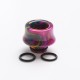 Authentic Reewape AS122 510 Drip Tip for RDA / RTA / RDTA / Sub-Ohm Tank Atomizer - Purple, Resin, 13mm