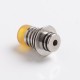 Authentic Reewape AS278S 510 Replacement Drip Tip for RDA / RTA / RDTA / Sub-Ohm Tank Atomizer - Silver + Yellow, 21mm