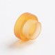 Authentic Reewape AS274 Replacement 810 Drip Tip for 528 Goon / Reload / Battle RDA - Brown, Resin, 11mm