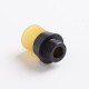Authentic Reewape AS279 510 Replacement Drip Tip for RDA / RTA / RDTA / Sub-Ohm Tank Atomizer - Brown Black, Resin, 18mm
