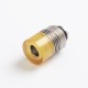 KS Replacement Stainless Steel Base Deck + 3 Mouthpiece Drip Tip Set for SXK BB Billet Mod Box - Silver + Brown + White + Black