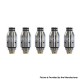 Authentic Talent Replacement DTL Mesh Coil Head for ECO Pod Kit / Cartridge - Silver, 0.6ohm (15~25W) (5 PCS)