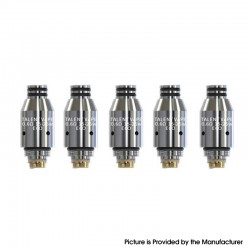 Authentic Talent Replacement DTL Mesh Coil Head for ECO Pod Kit / Cartridge - Silver, 0.6ohm (15~25W) (5 PCS)