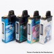 Authentic Talent ECO 40W 1100mAh VW Mod Pod System Starter Kit - Rainbow, Zinc Alloy + PCTG, 0.6ohm / 1.2ohm, 5~40W